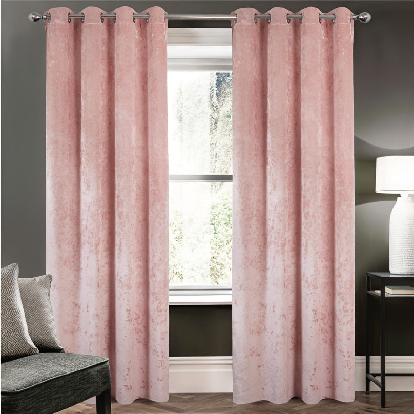 Rideau occultant en velours épais 140x260 cm pour chambre