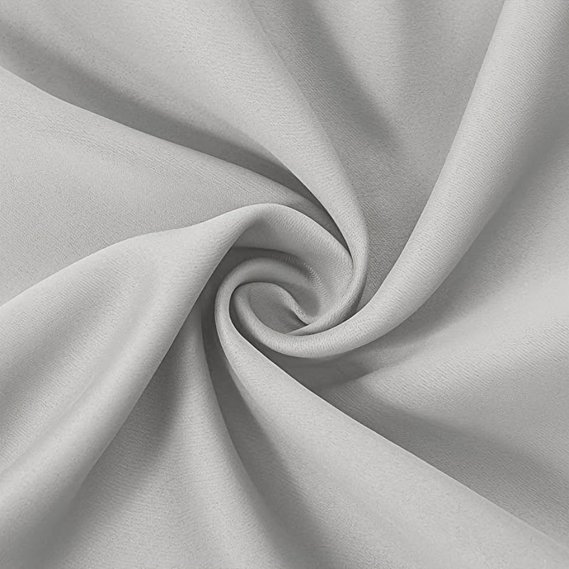Rideau occultant thermique en polyester avec passage tringle, idéal salon et chambre
