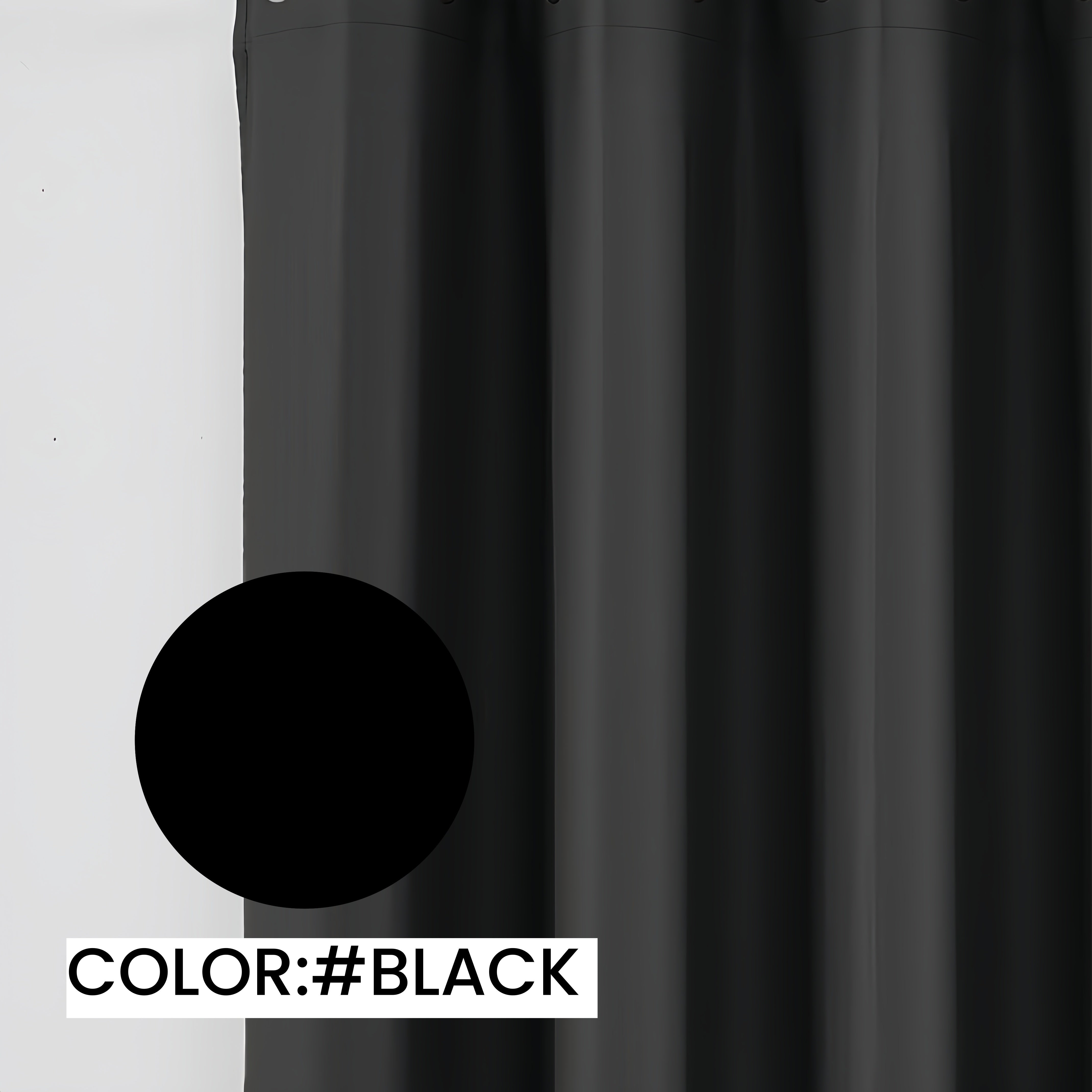 Rideaux occultants 100 % blackout à passe-tringle – lot de 2 panneaux pour chambre et salon