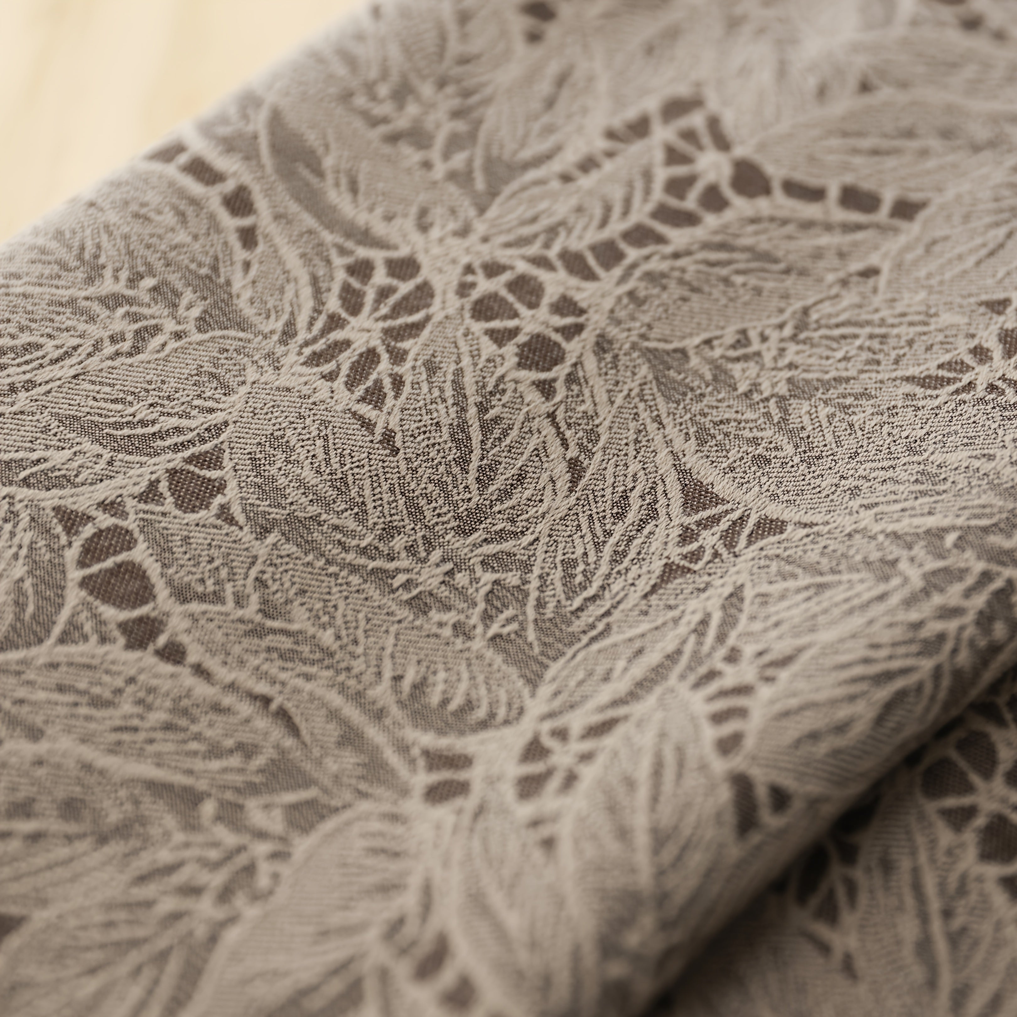 Rideau occultant jacquard feuille épais isolant thermique pour chambre