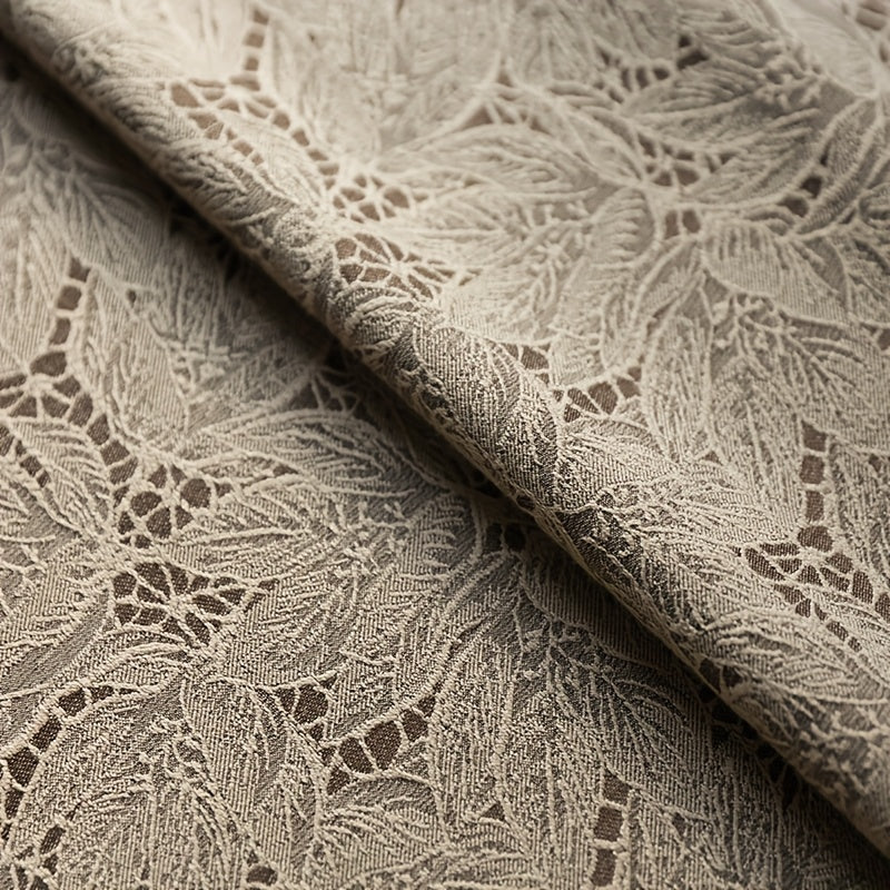 Rideau occultant jacquard feuille épais isolant thermique pour chambre