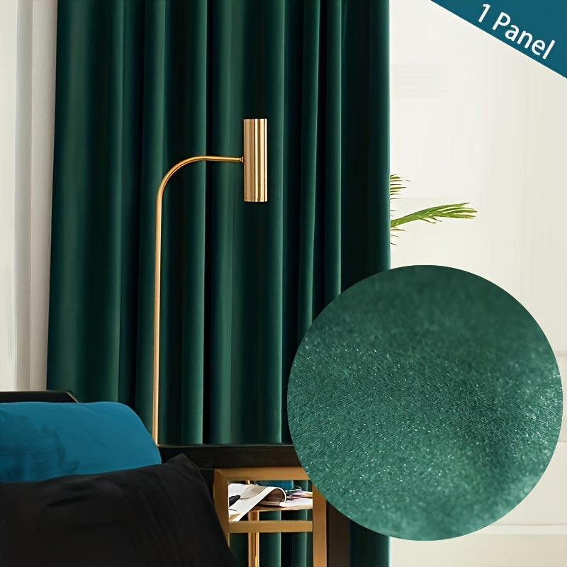 Rideau occultant velours thermique chambre salon