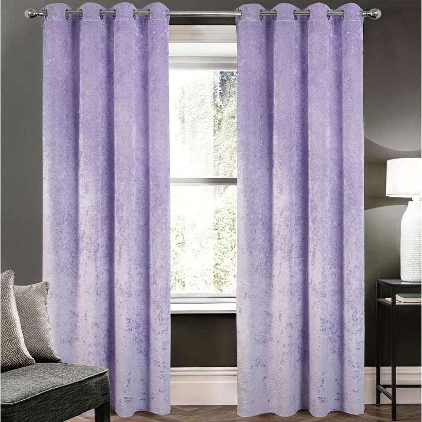 Rideau occultant en velours épais 140x260 cm pour chambre