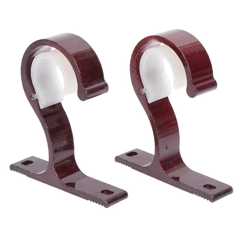 Support de tringle à rideaux de plafond en aluminium (2 pièces)