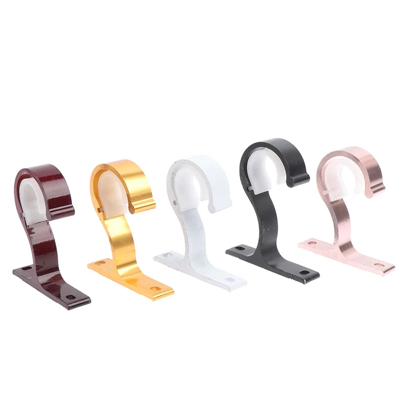 Support de tringle à rideaux de plafond en aluminium (2 pièces)