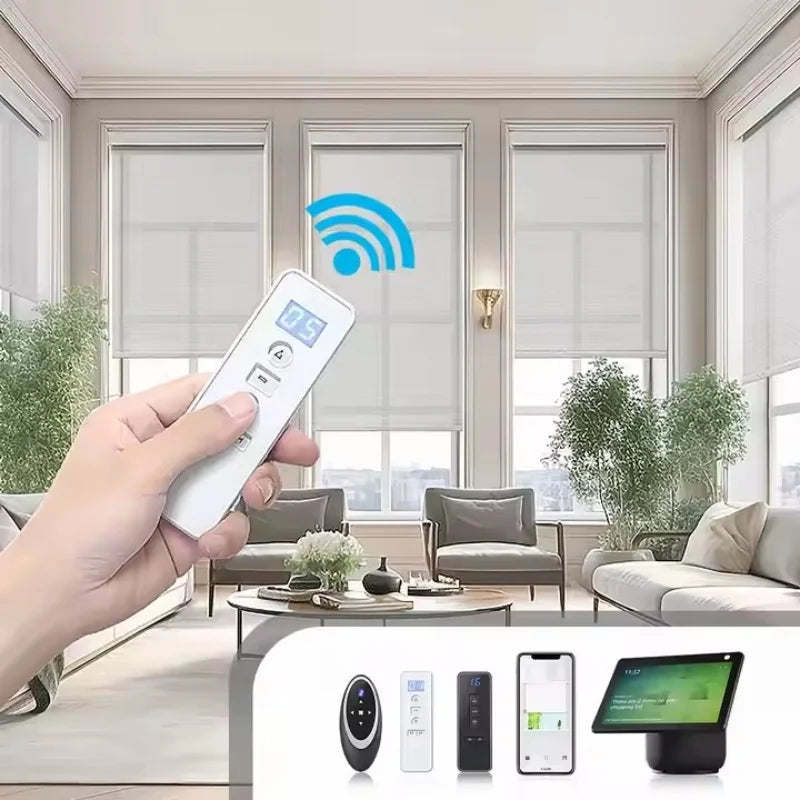 Store motorisé personnalisable | 100% étanche | Compatible Google et Alexa | Contrôle intelligent