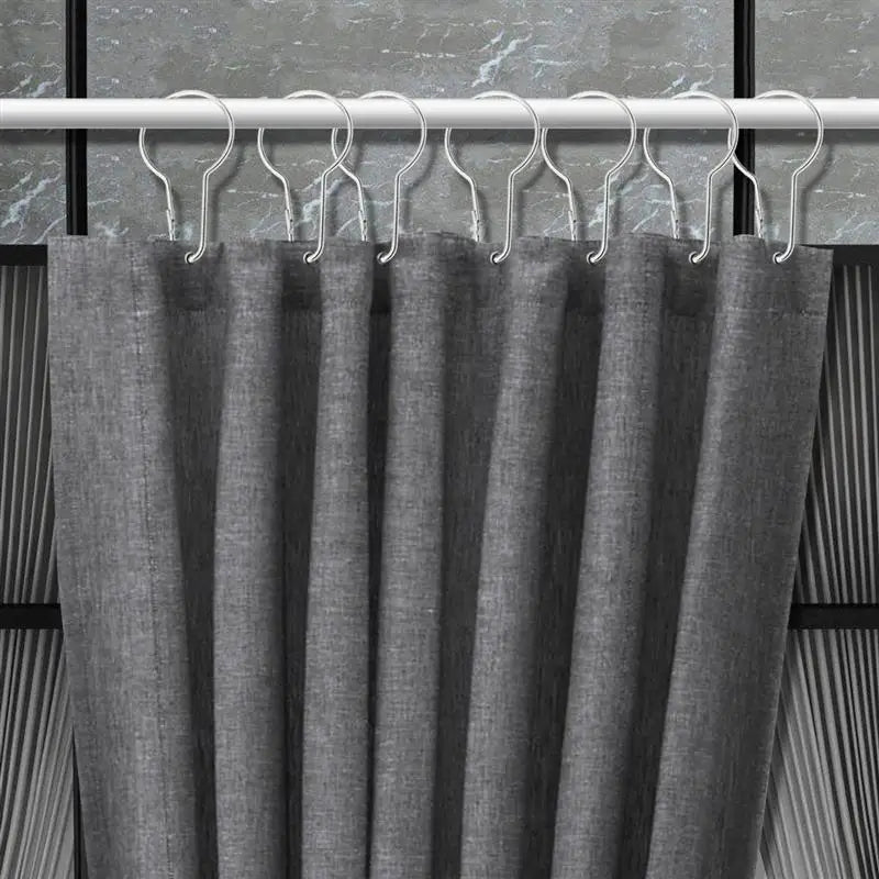 Lot de 12/20 crochets pour rideaux de douche en forme de gourde