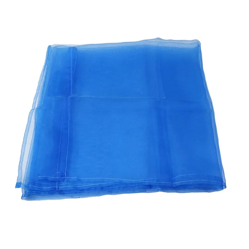 Rideau voilage transparent uni en polyester léger pour porte-fenêtre (100x200cm)