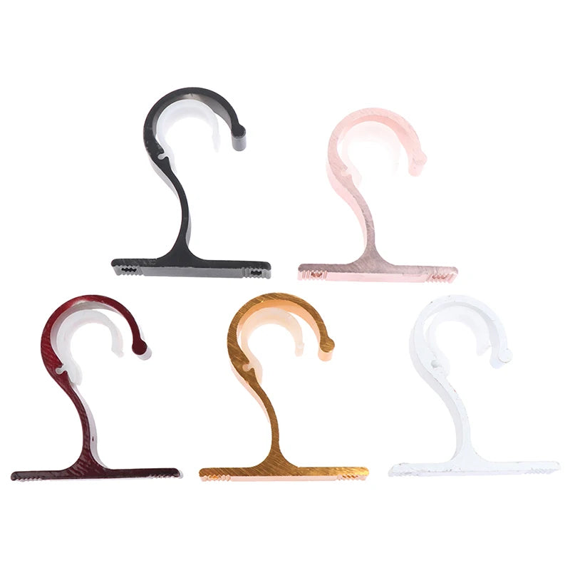 Support de tringle à rideaux de plafond en aluminium (2 pièces)