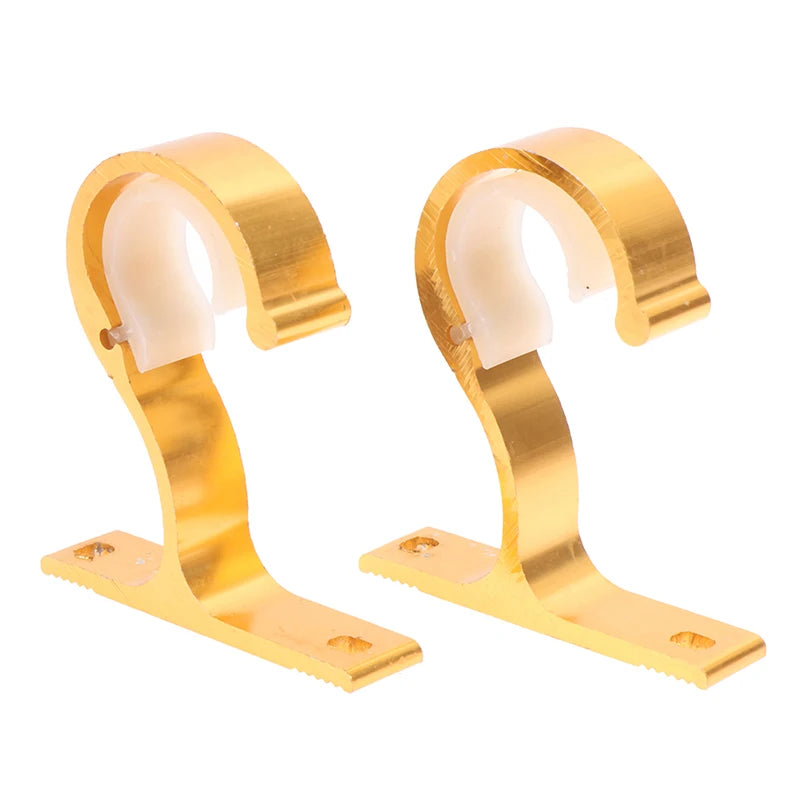 Support de tringle à rideaux de plafond en aluminium (2 pièces)