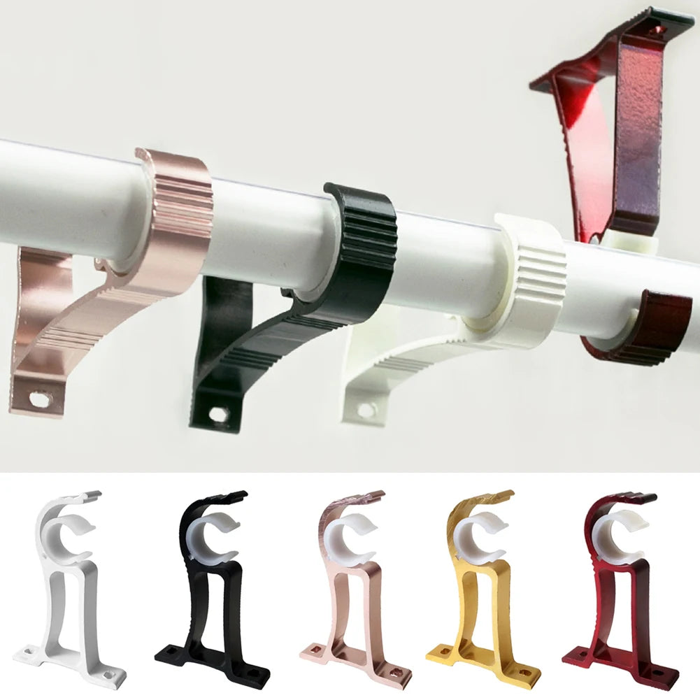 Support de tringle à rideaux en aluminium
