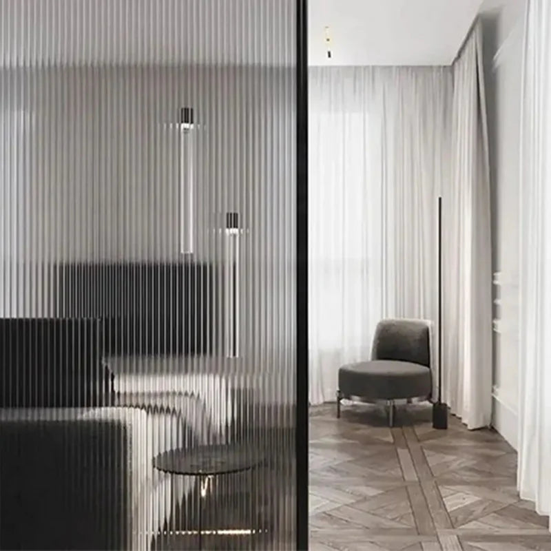 Film adhésif translucide pour vitres | Protection de la vie privée | Décoration moderne | Adhésion statique