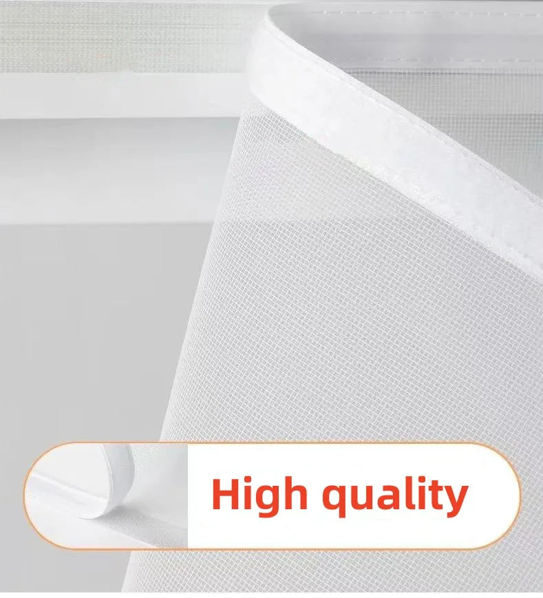 Store anti-moustiques pour fenêtre – Filet nanométrique auto-adhésif, protection efficace contre les insectes, installation facile
