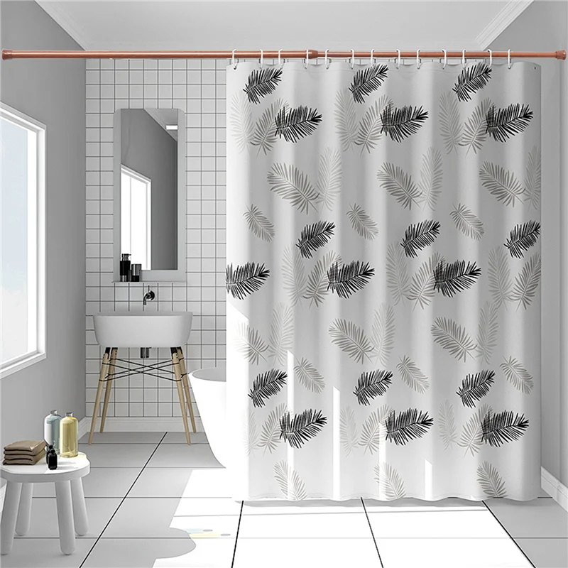 Tringle extensible sans perçage effet bois réglable pour rideau et voilage