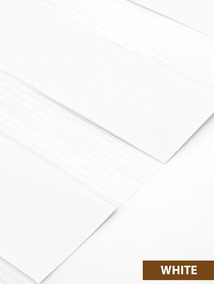 Store enrouleur double couche | Contrôle de lumière et intimité | Facile à installer
