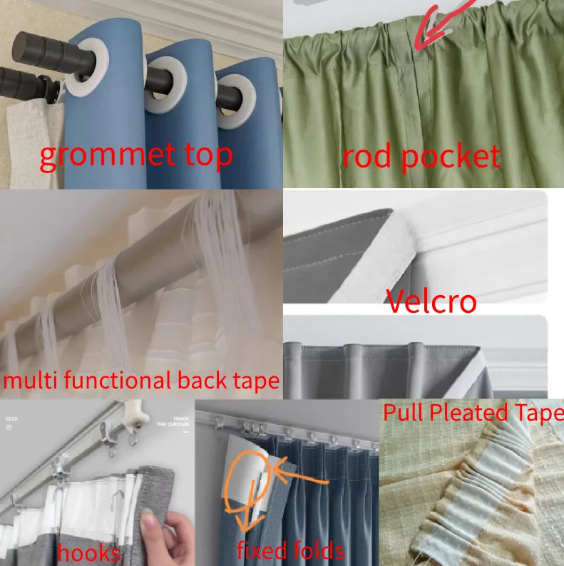 Rideau voilage blanc brodé luxe en polyester tamisant pour salon et chambre