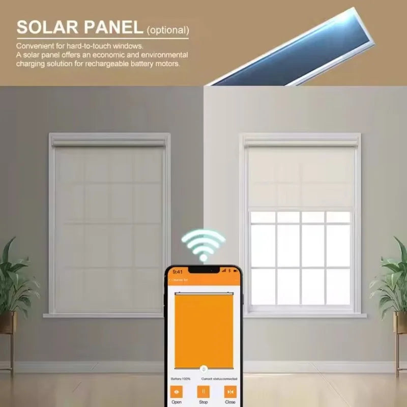 Store motorisé personnalisable | 100% étanche | Compatible Google et Alexa | Contrôle intelligent