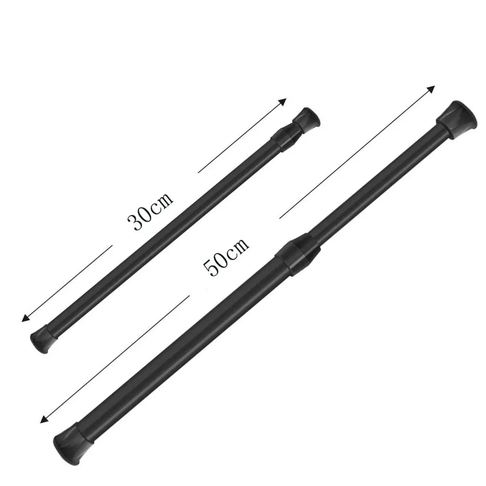 Tringle extensible sans perçage en métal réglable pour rideau et placard