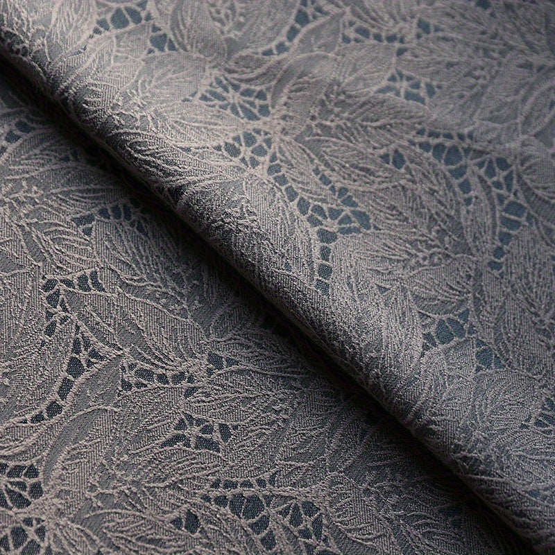 Rideau occultant jacquard feuille épais isolant thermique pour chambre