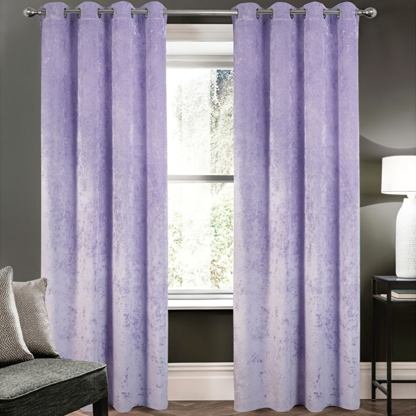 Rideau occultant en velours épais 140x260 cm pour chambre