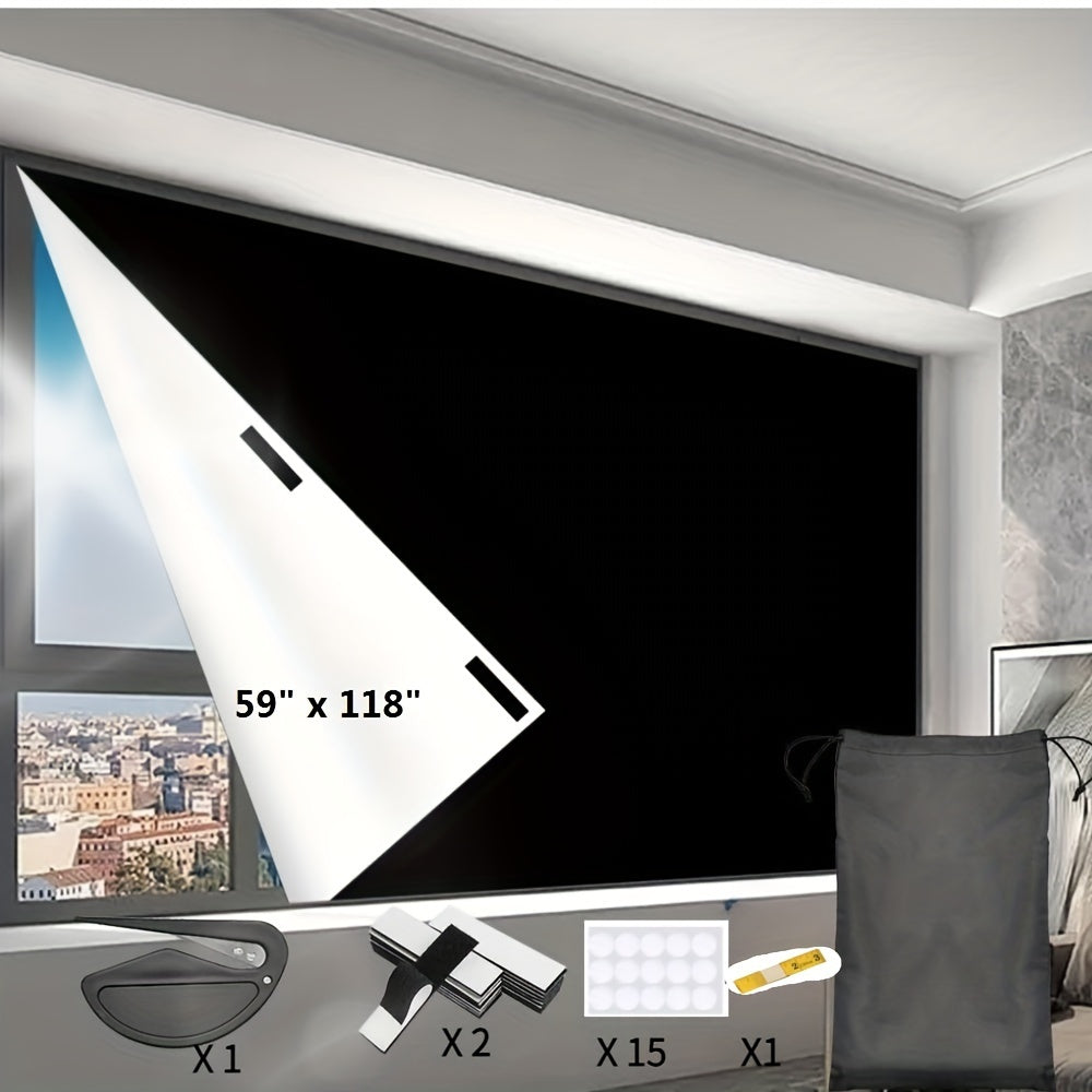 Rideau occultant portable 100 % blackout sans perçage, largeur 140 à 199 cm