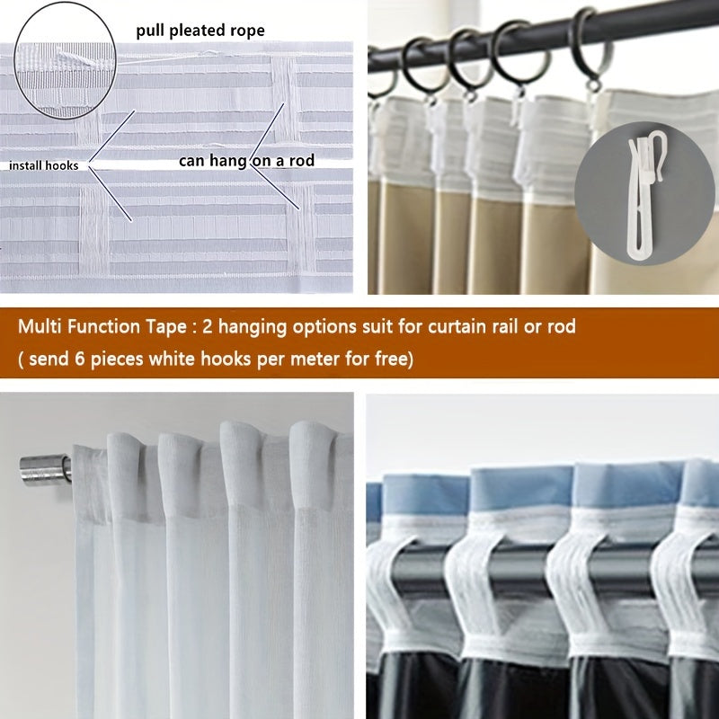 Rideau occultant thermique flanelle matelassée gris, hauteur 240 à 269 cm