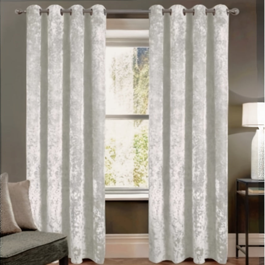 Rideau occultant en velours épais 140x260 cm pour chambre