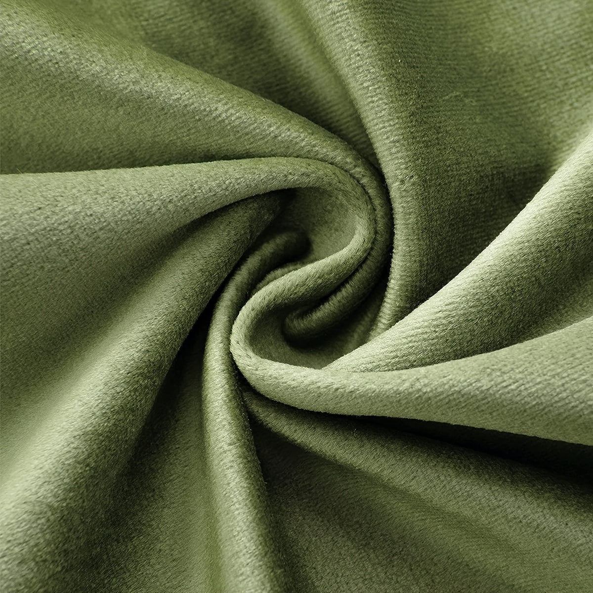 Rideau velours thermique et tamisant en polyester pour chambre et salon