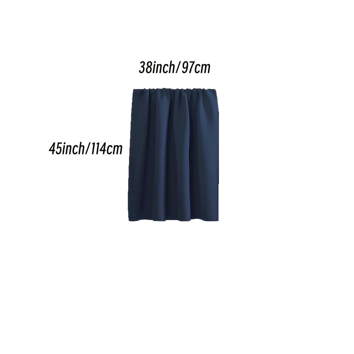 Rideau occultant thermique en polyester avec passage tringle, idéal salon et chambre