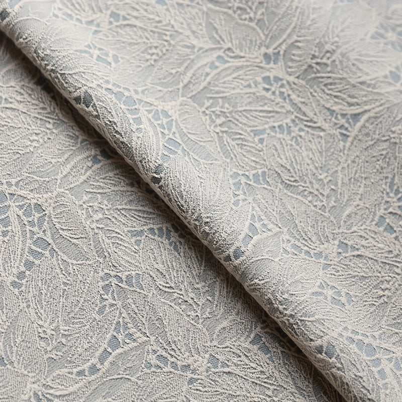 Rideau occultant jacquard feuille épais isolant thermique pour chambre