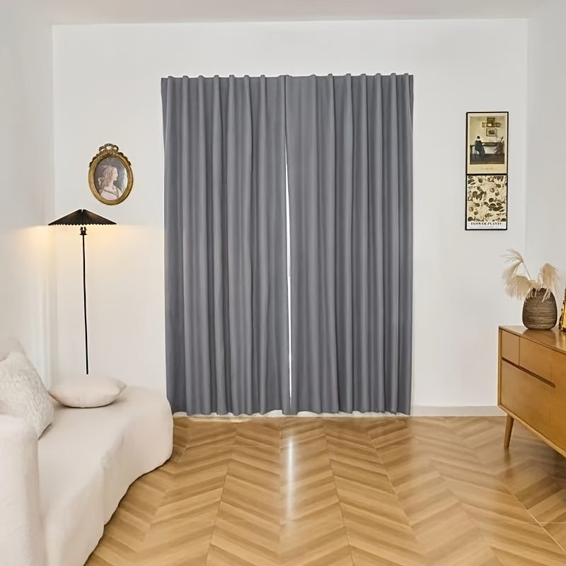 Rideau occultant blackout adhésif sans perçage pour chambre et logement en location