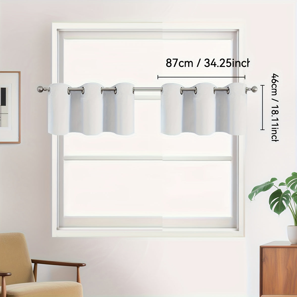 Rideaux occultants 100 % blackout à œillets – lot de 2 panneaux pour chambre et salon