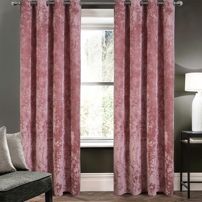 Rideau occultant en velours épais 140x260 cm pour chambre
