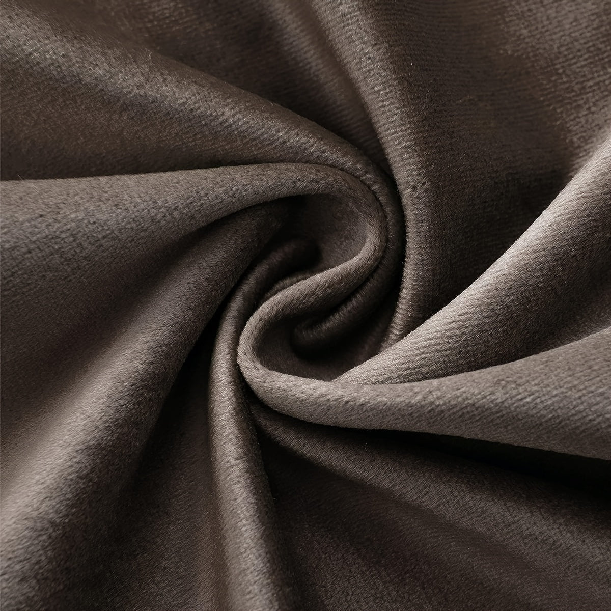 Rideau velours thermique et tamisant en polyester pour chambre et salon