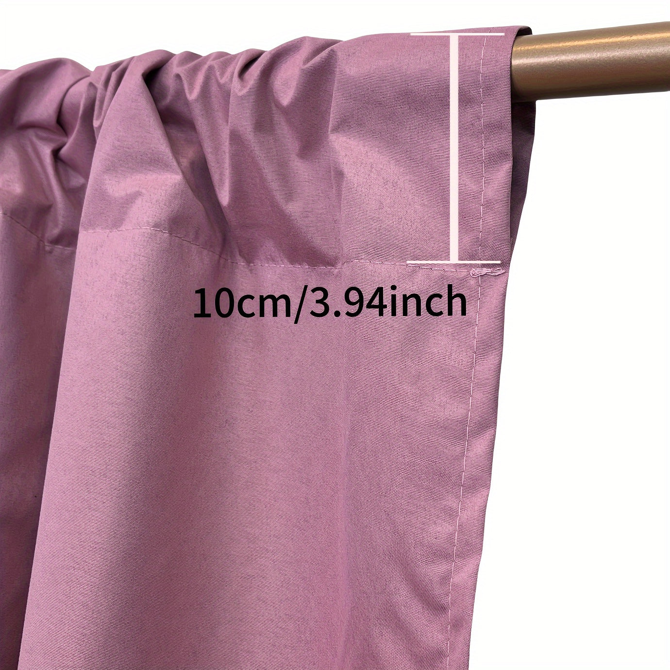 Rideaux occultants 100 % blackout à passe-tringle – lot de 2 panneaux pour chambre et salon