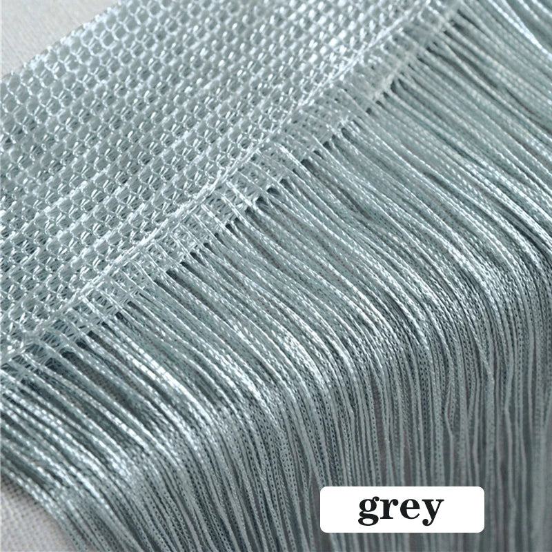 Rideau fils 100x200 cm en polyester
