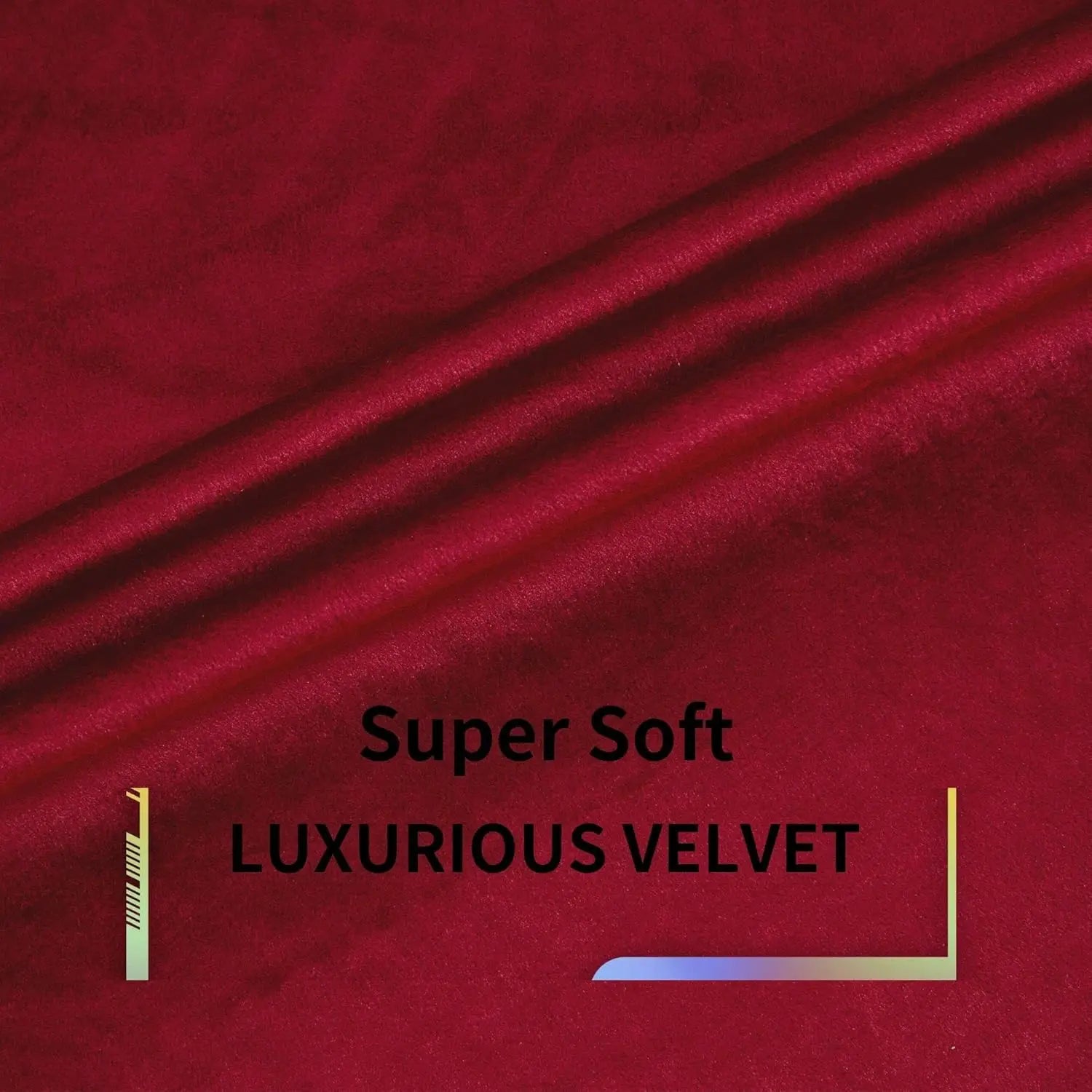Rideau velours rouge bordeaux tamisant pour chambre et salon