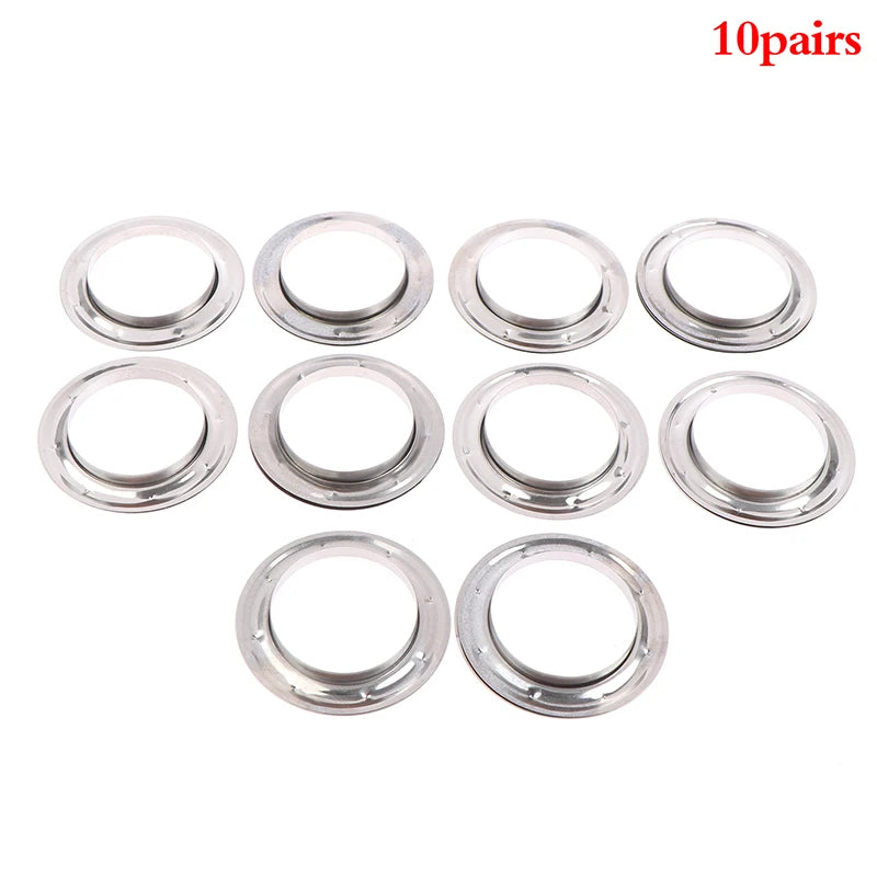 Anneaux pour rideaux en métal | 10/30/60 Paires | 4 cm de diamètre intérieur
