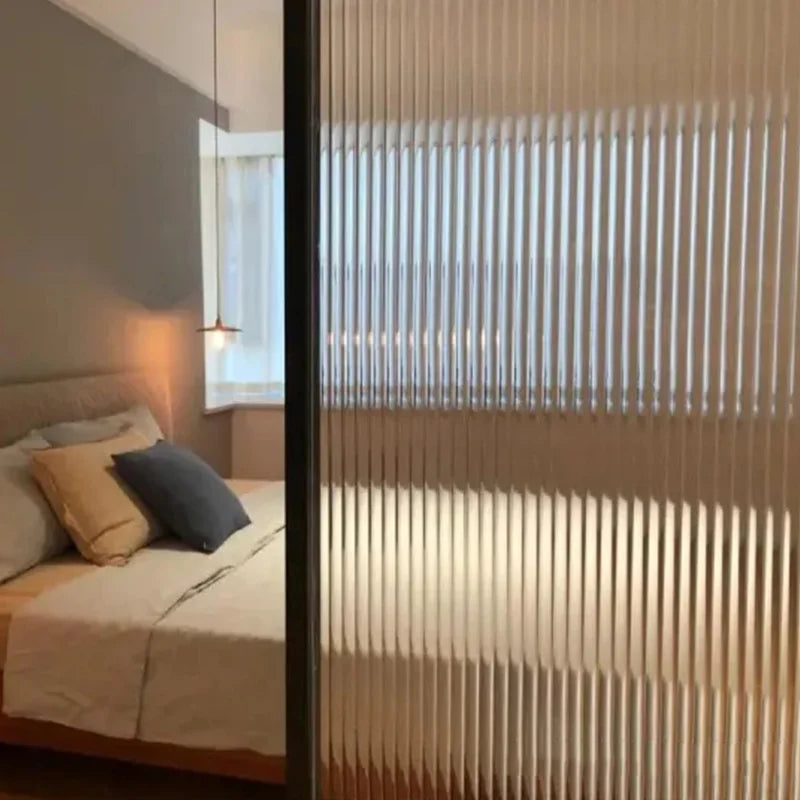 Film adhésif translucide pour vitres | Protection de la vie privée | Décoration moderne | Adhésion statique