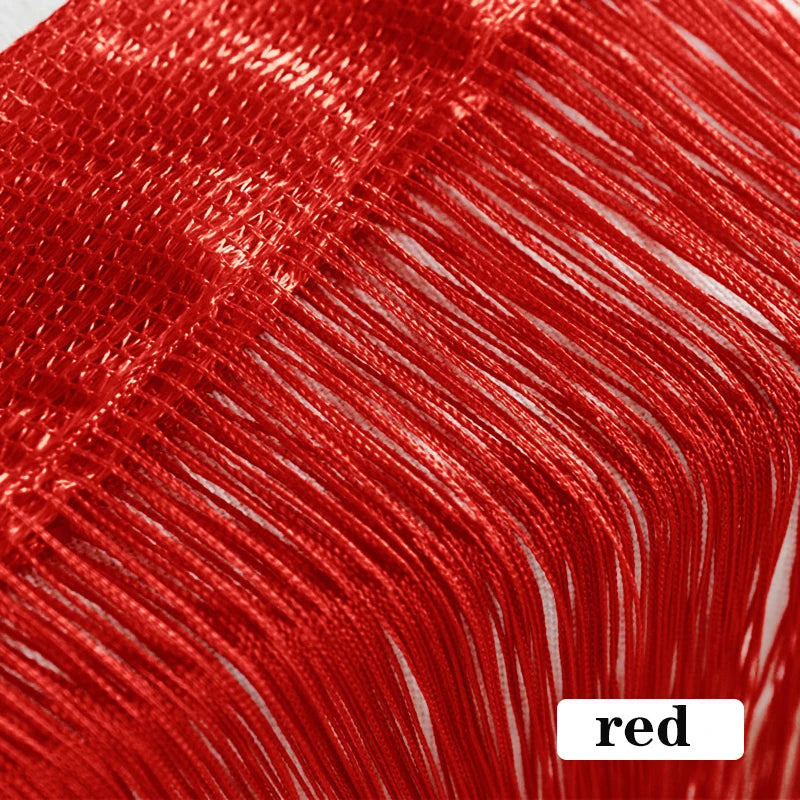 Rideau fils 100x200 cm en polyester