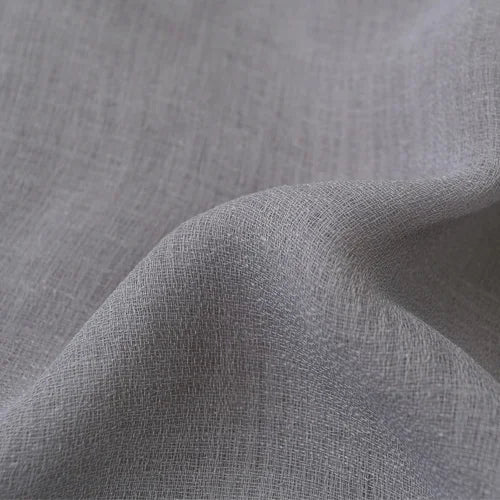 Rideau voilage en polyester effet lin tamisant pour salon et chambre