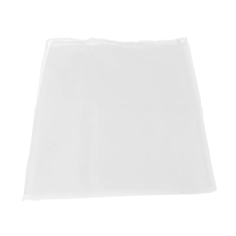 Rideau voilage transparent uni en polyester léger pour porte-fenêtre (100x200cm)