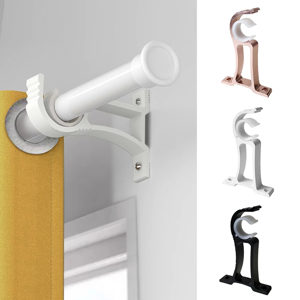 Support de tringle à rideaux en aluminium