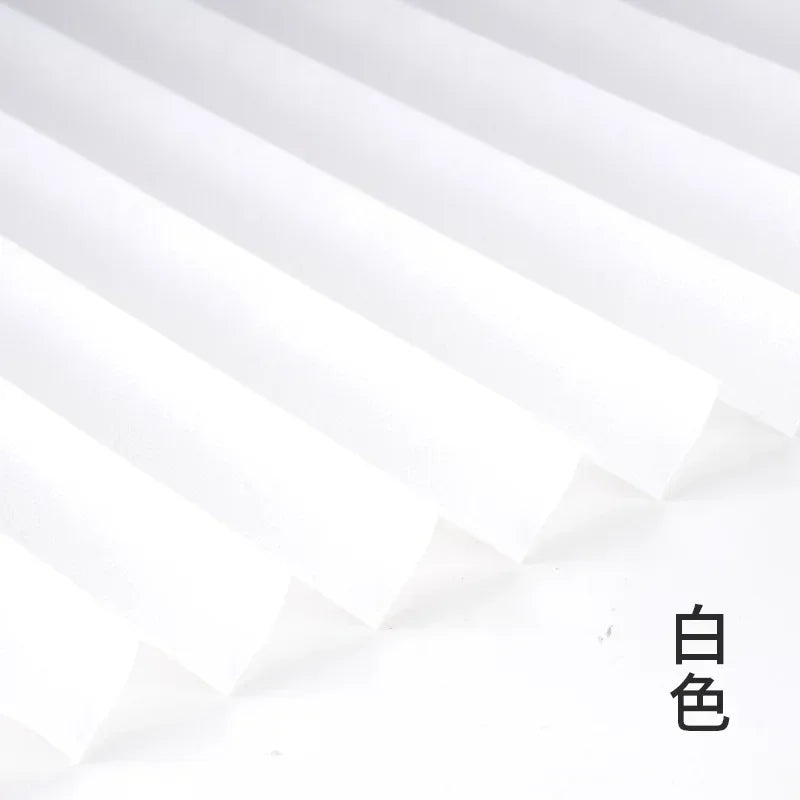 Store plissé adhésif tamisant sans perçage polyester pour fenêtre cuisine et chambre
