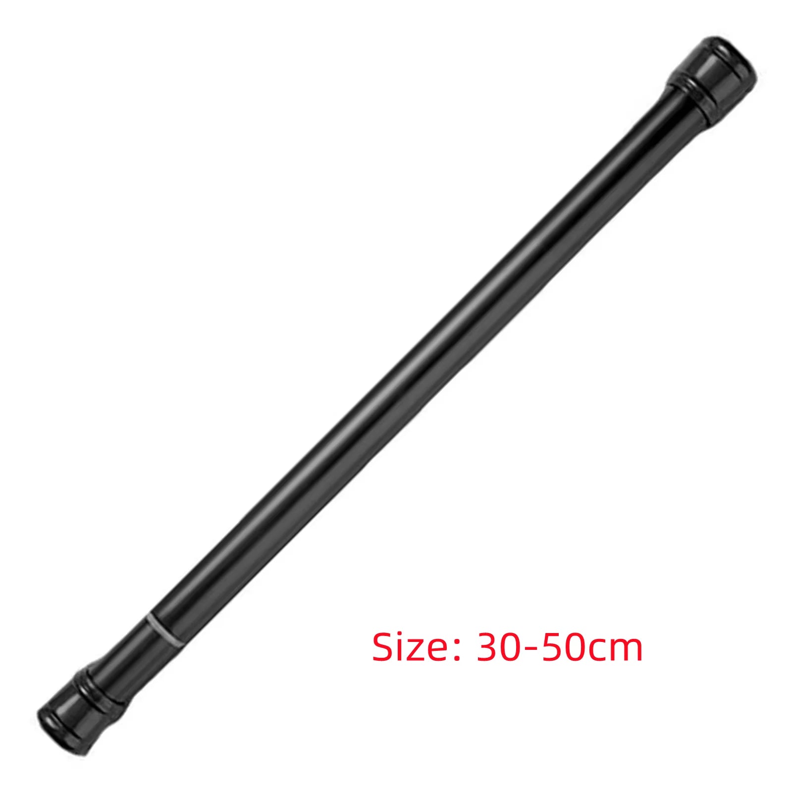 Tringle extensible à pression sans perçage en métal réglable pour rideau et placard