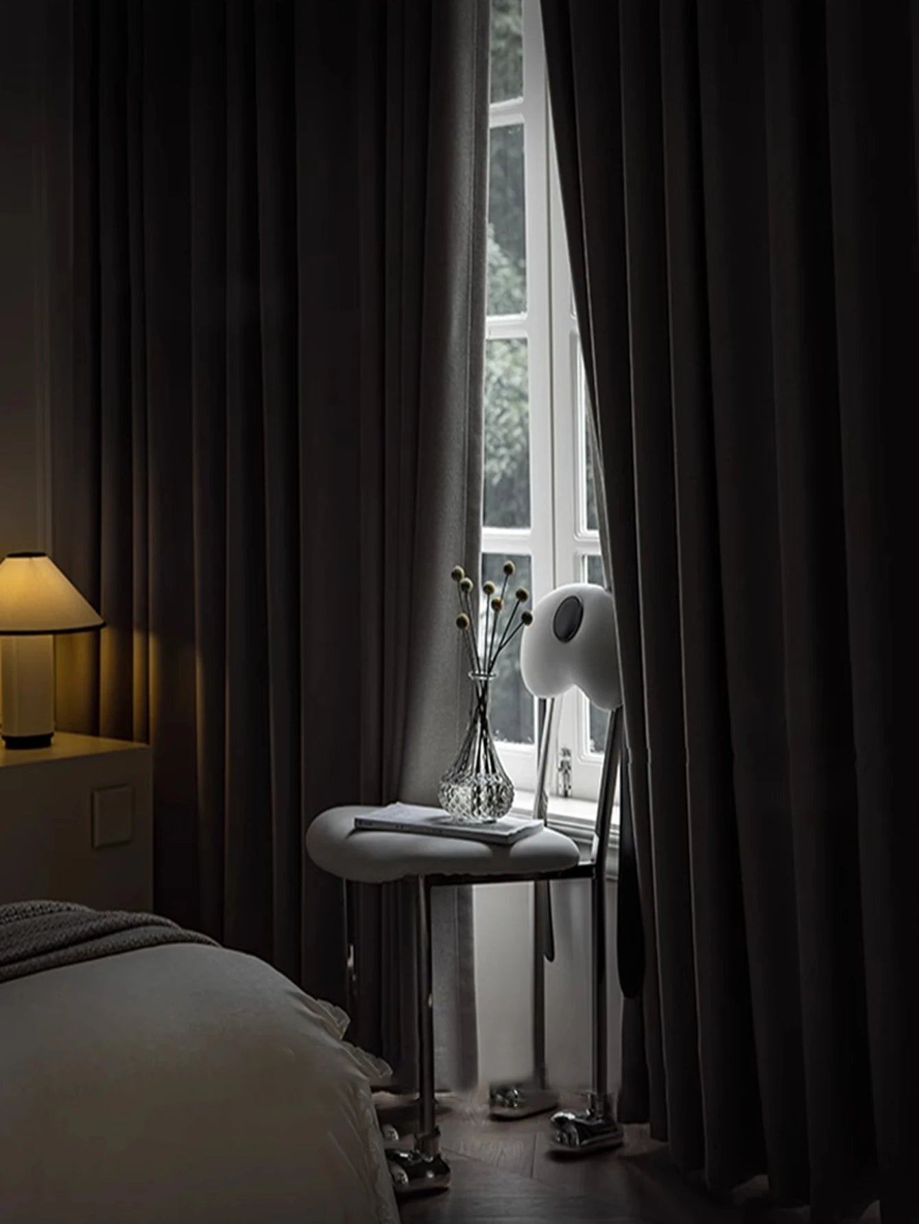 Rideau occultant chambre blanc – Isolation thermique et phonique