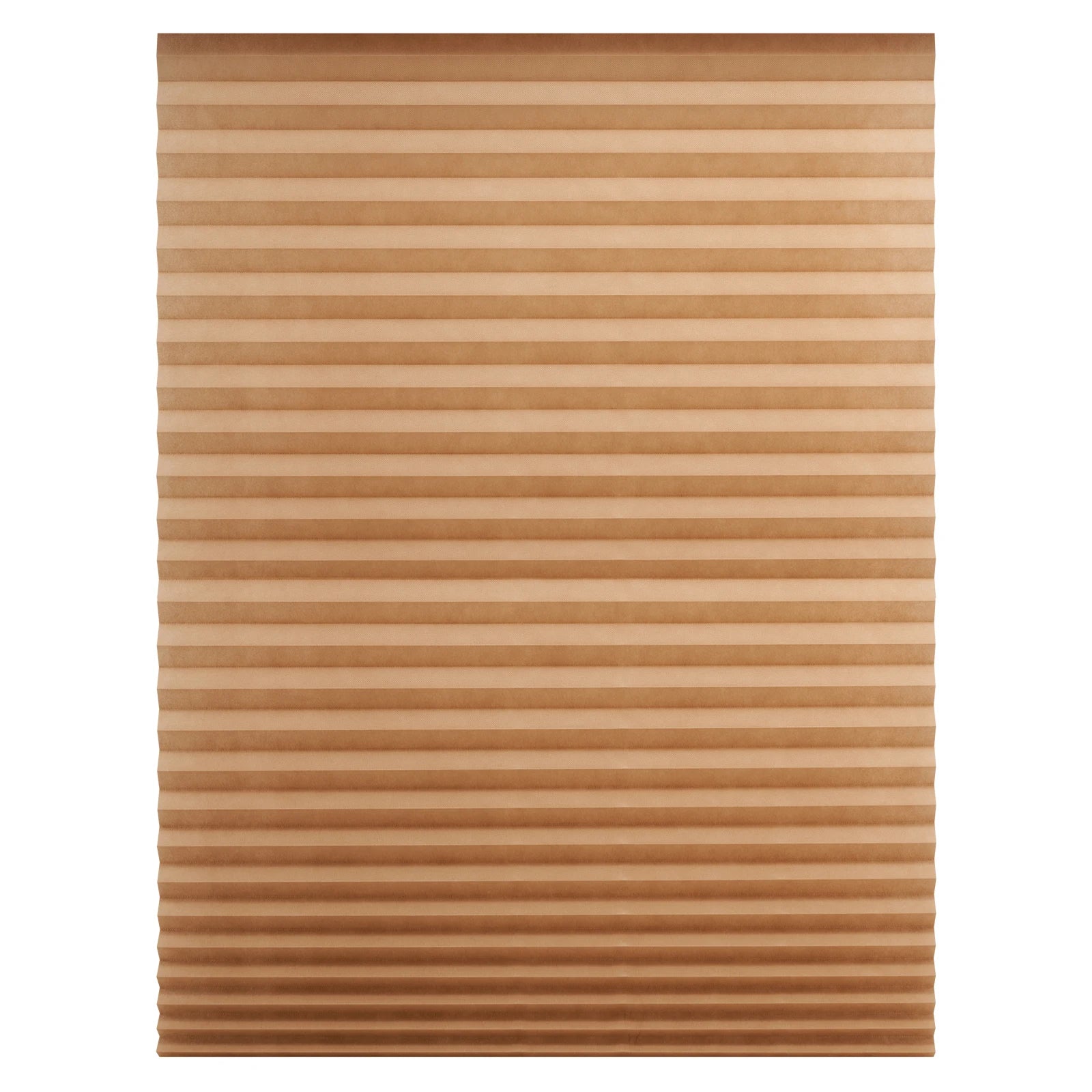Store plissé adhésif sans perçage – Tissu non-tissé, occultation totale, pour fenêtre française