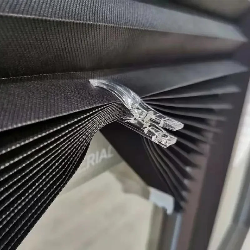 Stores plissés non-tissés, hauteur 160 à 199 cm