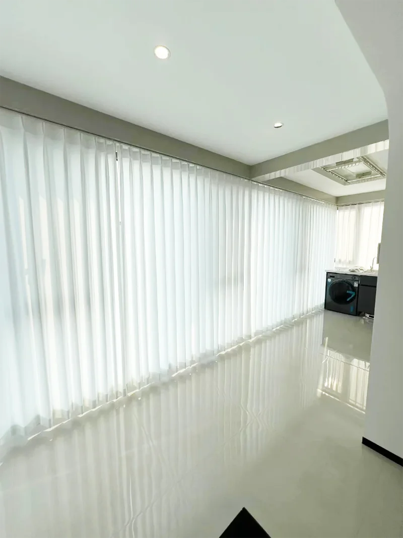 Tringle rail rideau courbe aluminium ultra fin plafond silencieux sur mesure