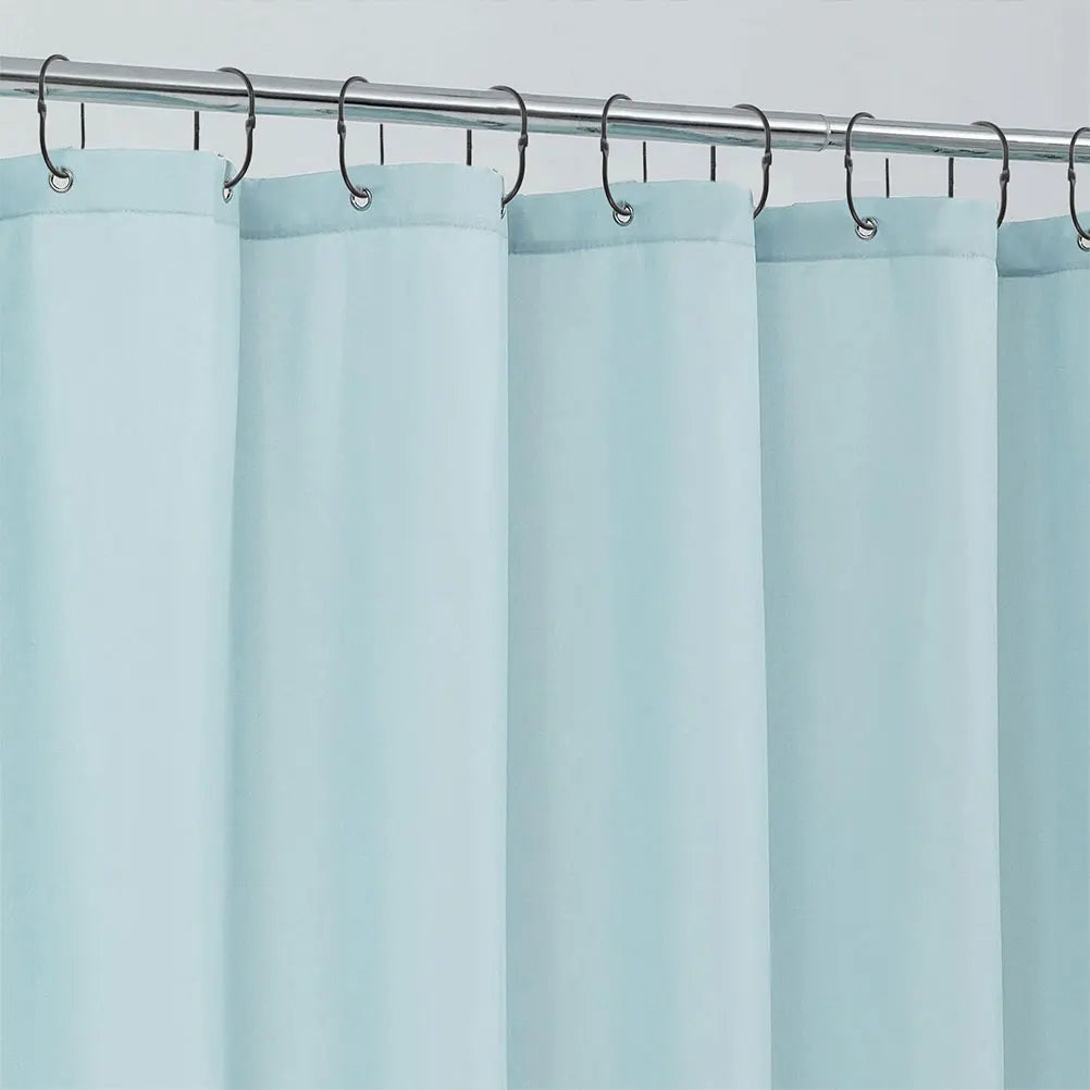 Lot de 12 crochets pour rideaux de douche avec fermeture à pression